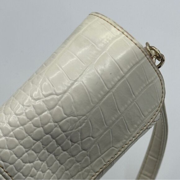 Liz Claiborne Faux Leather Crocodile Evening Bag Purse - Picture 7 of 16